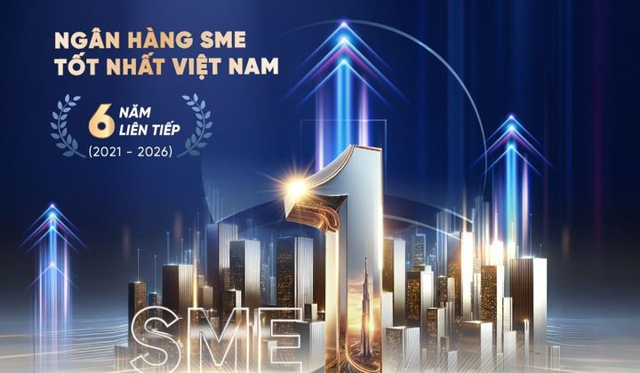 VietinBank 6 năm liên tiếp là ngân hàng SME tốt nhất Việt Nam