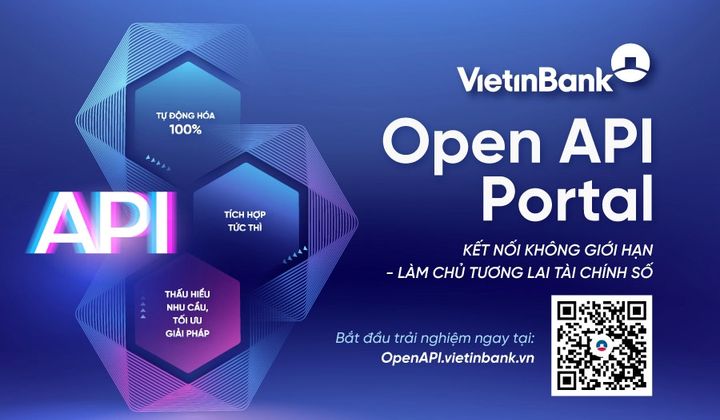 VietinBank Open API Portal phiên bản mới: Đón đầu xu hướng tài chính số thông minh