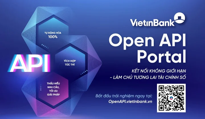 VietinBank Open API Portal phiên bản mới: Đón đầu xu hướng tài chính số thông minh