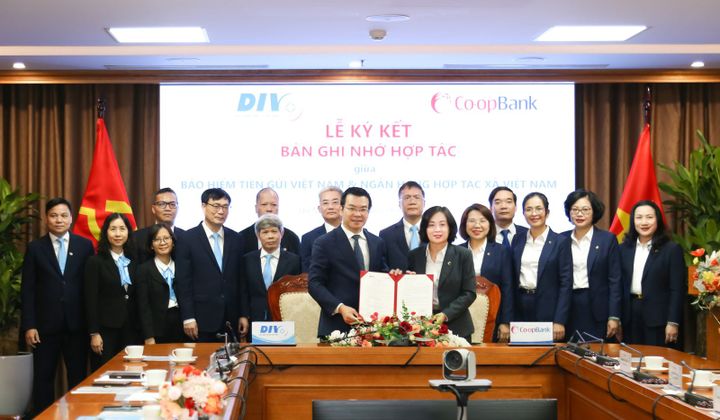 Co-opBank và DIV tăng cường phối hợp hỗ trợ quỹ tín dụng nhân dân