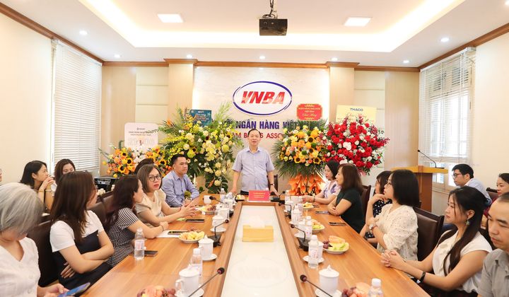 Phó Chủ tịch kiêm Tổng Thư ký Đào Minh Tú gặp mặt, chúc mừng đội ngũ báo chí, truyền thông VNBA nhân Ngày Báo chí Cách mạng Việt Nam