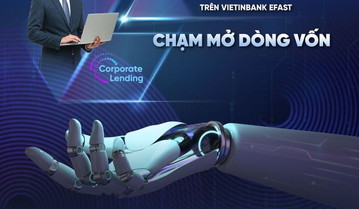 Doanh nghiệp được cấp tín dụng trực tuyến trên VietinBank eFAST