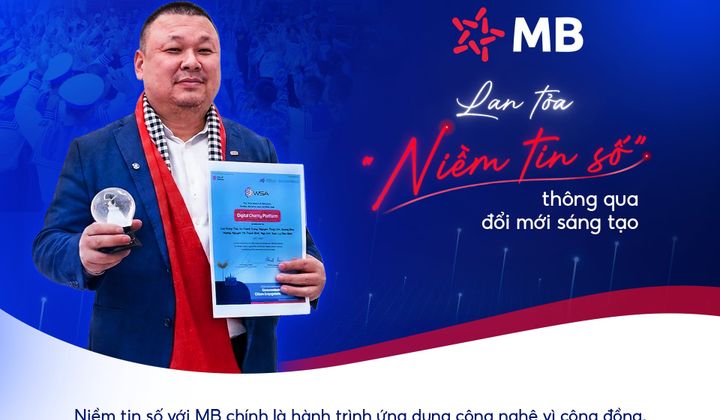 MB lan tỏa 'niềm tin số' thông qua đổi mới sáng tạo