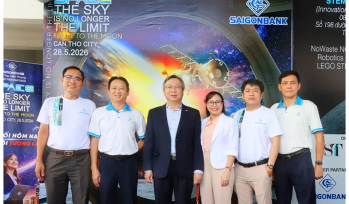 SaiGonBank đồng hành Vietnam Space Week 2026 tại Cần Thơ
