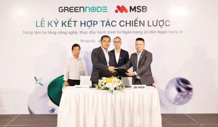 MSB hợp tác GreenNode thúc đẩy chuyển đổi từ số hóa sang ngân hàng AI