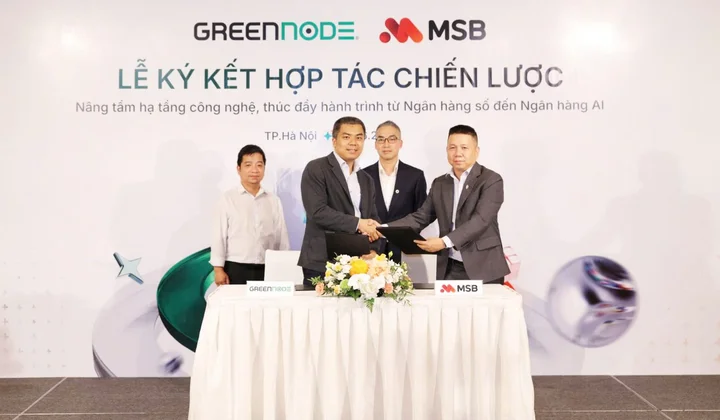 MSB hợp tác GreenNode thúc đẩy chuyển đổi từ số hóa sang ngân hàng AI
