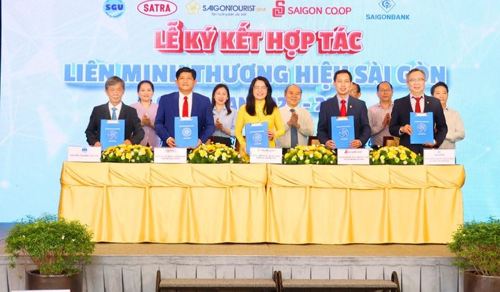 SaiGonBank tham gia Liên minh Thương hiệu Sài Gòn giai đoạn 2026-2030