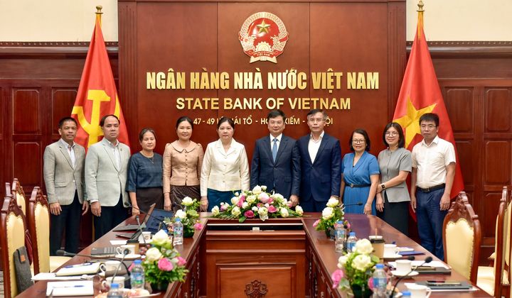 Phó Thống đốc Phạm Thanh Hà tiếp và làm việc với Phó Thống đốc Ngân hàng Cộng hòa dân chủ nhân dân Lào