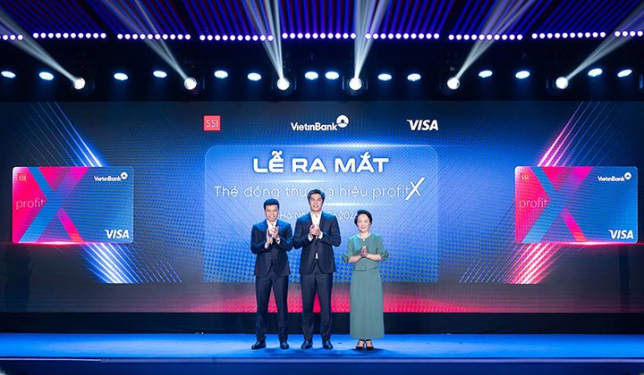 SSI, VietinBank và Visa ra mắt thẻ ProfitX tích hợp đầu tư và thanh toán