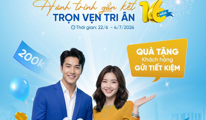 BAOVIET Bank Nghệ An tri ân khách hàng dịp 16 năm thành lập