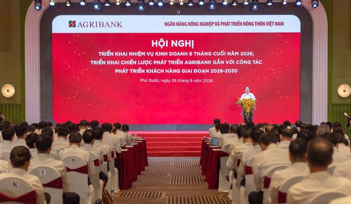 Agribank tổ chức Hội nghị triển khai nhiệm vụ kinh doanh 6 tháng cuối năm 2026