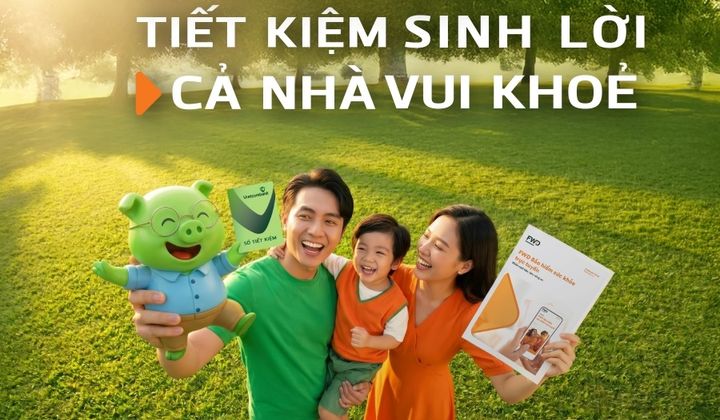 Vietcombank ưu đãi gửi tiết kiệm với quyền lợi bảo hiểm sức khỏe FWD