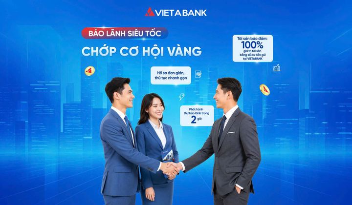 VietABank ra mắt chương trình bảo lãnh siêu tốc cho doanh nghiệp