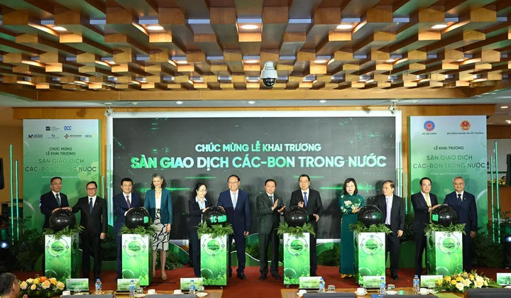 Khai trương Sàn giao dịch carbon trong nước, BIDV vận hành hệ thống thanh toán