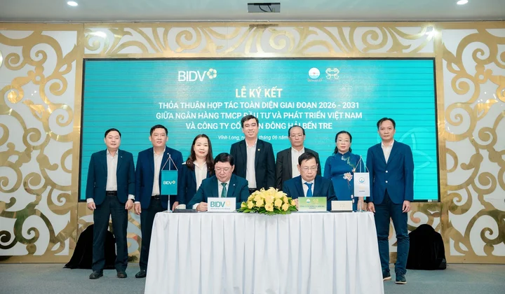 BIDV và DOHACO ký thỏa thuận hợp tác toàn diện giai đoạn 2026 - 2031