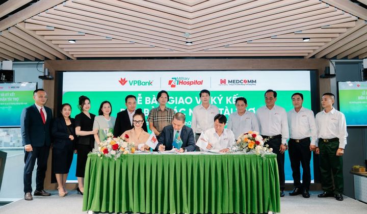 VPBank thúc đẩy chuyển đổi số y tế tại Bệnh viện Quân y 7A