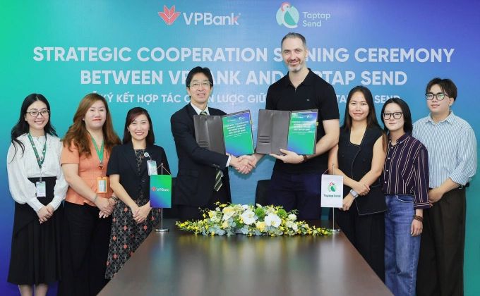VPBank hợp tác Taptap Send, hỗ trợ chuyển kiều hối về Việt Nam