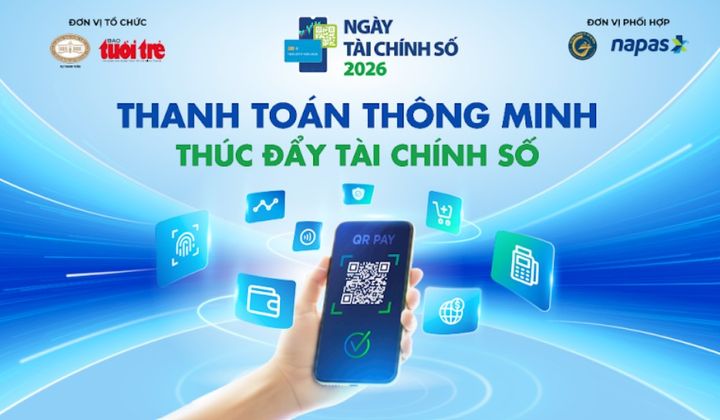 Vietcombank giới thiệu hệ sinh thái giải pháp số hỗ trợ hộ kinh doanh tại "Ngày Tài chính số 2026"