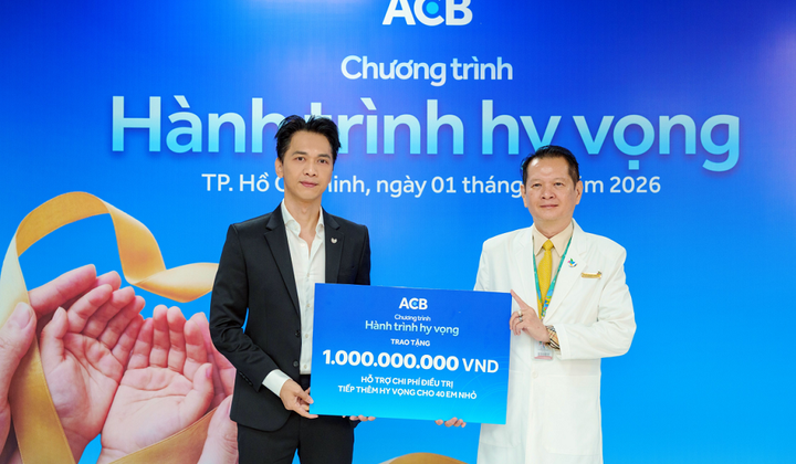 ACB kỷ niệm 33 năm thành lập bằng chuỗi hoạt động ý nghĩa vì cộng đồng