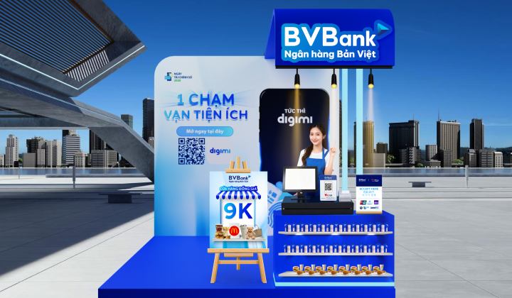BVBank đưa trải nghiệm số đến gần khách hàng tại Ngày Tài chính số 2026