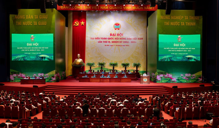 Agribank đồng hành cùng Đại hội đại biểu toàn quốc Hội Nông dân Việt Nam lần thứ IX, nhiệm kỳ 2026-2031