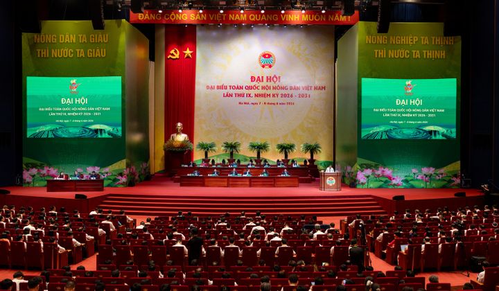 Agribank đồng hành cùng Đại hội đại biểu toàn quốc Hội Nông dân Việt Nam lần thứ IX, nhiệm kỳ 2026-2031