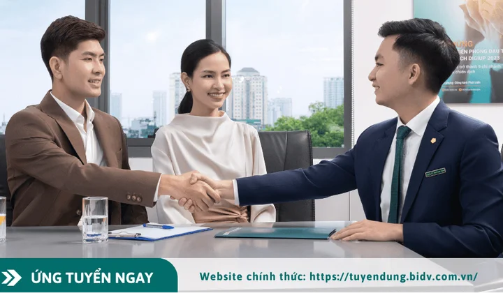 BIDV tuyển dụng nhân sự lãnh đạo phòng tại Chi nhánh Bắc Giang và Chi nhánh Quang Trung