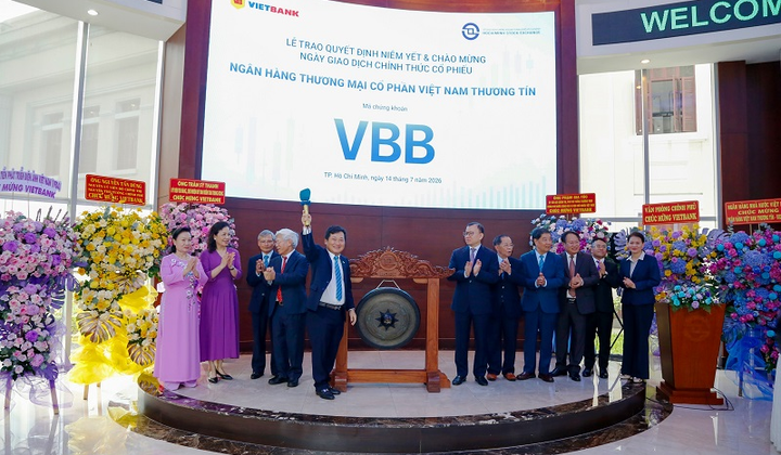 Cổ phiếu Vietbank chính thức niêm yết trên HoSE