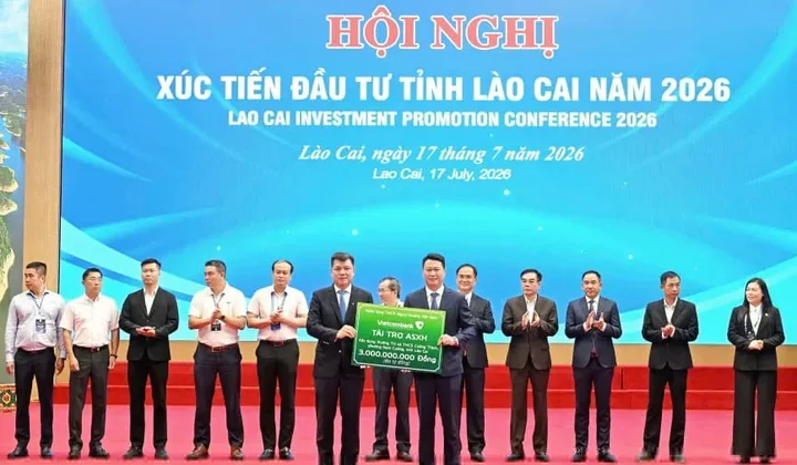 Vietcombank tài trợ 3 tỷ đồng xây dựng trường học tại tỉnh Lào Cai