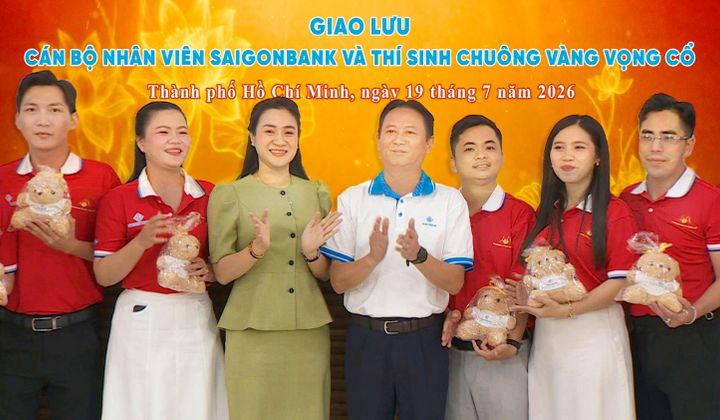 SAIGONBANK giao lưu cùng thí sinh Chuông vàng vọng cổ 2026: Lan tỏa giá trị văn hóa truyền thống