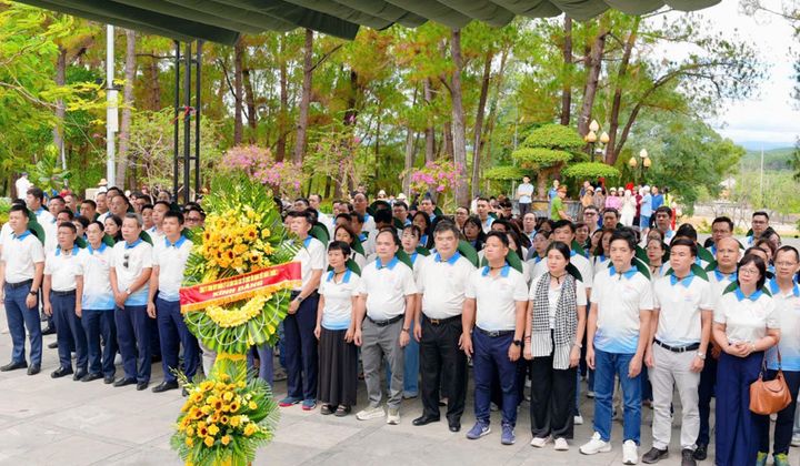 VAMC tổ chức chương trình "Về nguồn" nhân dịp kỷ niệm 79 năm Ngày Thương binh - Liệt sĩ