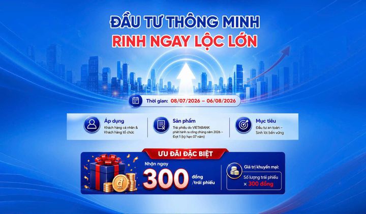 VietABank công bố chính sách ưu đãi đợt 1 phát hành trái phiếu ra công chúng năm 2026