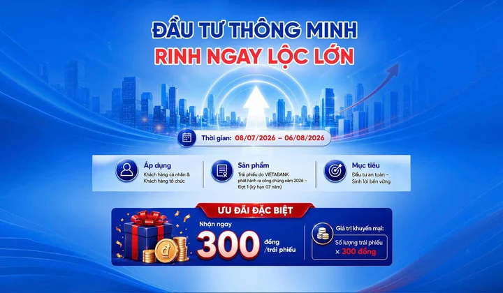 VietABank công bố chính sách ưu đãi đợt 1 phát hành trái phiếu ra công chúng năm 2026