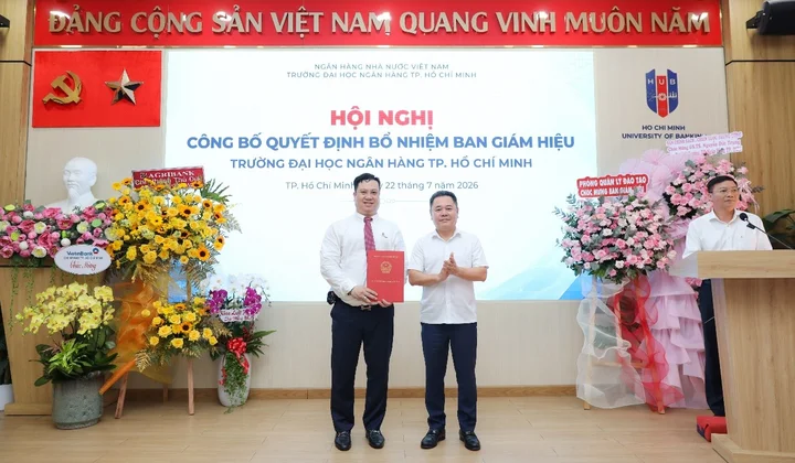 Bổ nhiệm Ban Giám hiệu Trường Đại học Ngân hàng TP. Hồ Chí Minh