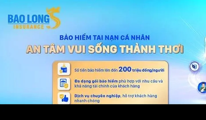 SCB phân phối sản phẩm Bảo hiểm tai nạn cá nhân với hạn mức lên đến 200 triệu đồng
