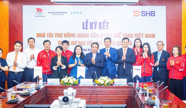 SHB trở thành Nhà tài trợ đồng hành của Đoàn Thể thao Việt Nam tại ASIAD 2026