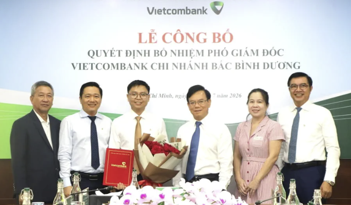 Vietcombank bổ nhiệm Phó Giám đốc Chi nhánh Bắc Bình Dương