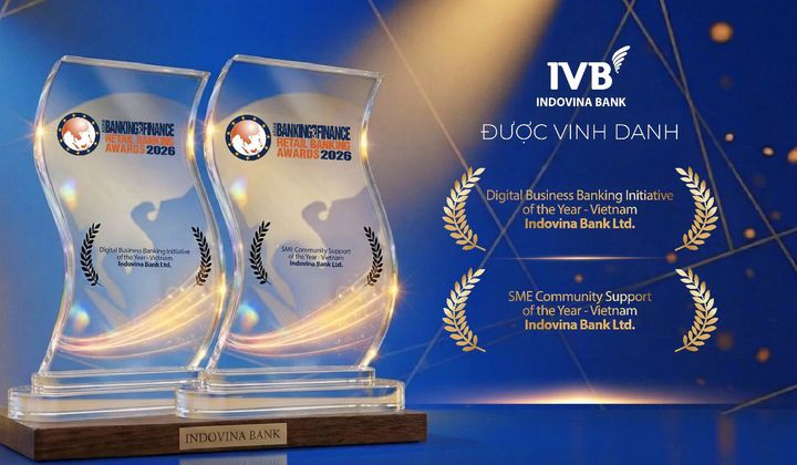 IVB nhận hai giải thưởng quốc tế tại Asian Banking & Finance Awards 2026