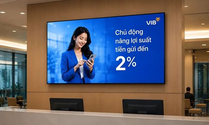 VIB ra mắt bộ giải pháp VIB Up: Cộng thêm đến 2%/năm lãi suất tiền gửi ngắn hạn