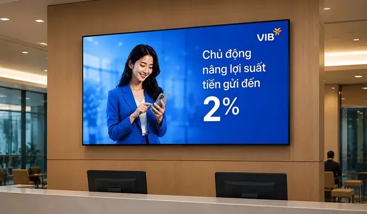 VIB ra mắt bộ giải pháp VIB Up: Cộng thêm đến 2%/năm lãi suất tiền gửi ngắn hạn
