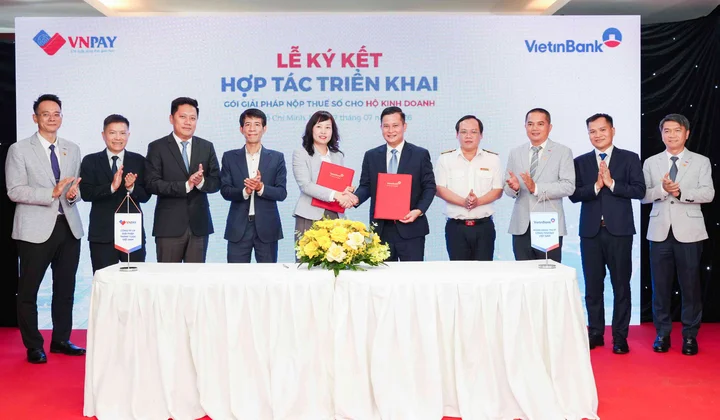 VietinBank và VNPAY hợp tác cung cấp giải pháp thanh toán và nộp thuế số cho hộ kinh doanh