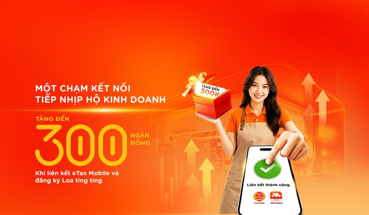 MSB triển khai giải pháp hỗ trợ hộ kinh doanh kết nối thuế điện tử và đẩy mạnh thanh toán số