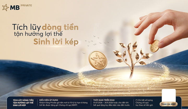MB triển khai ưu đãi dành cho khách hàng Private gửi tiết kiệm