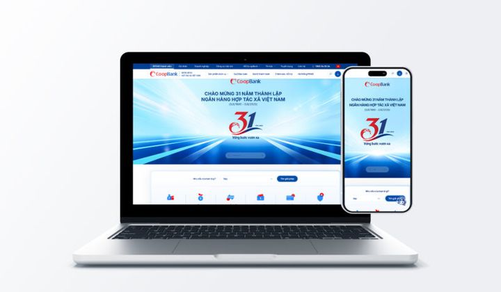 Co-opBank ra mắt Website mới: Lấy QTDND làm trung tâm, kiến tạo trải nghiệm số toàn diện