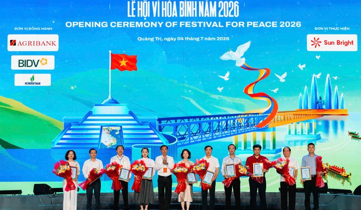 Agribank đồng hành cùng Lễ hội Vì Hòa bình 2026 tại Quảng Trị