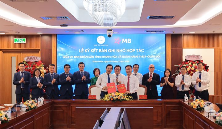 MB ký kết hợp tác với UBND tỉnh Khánh Hòa, đồng hành thúc đẩy chuyển đổi số địa phương