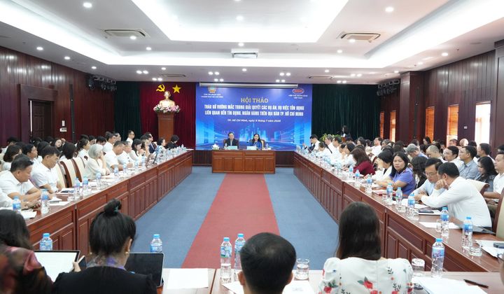 Hội thảo “Tháo gỡ vướng mắc trong giải quyết các vụ án, vụ việc tồn đọng liên quan đến tranh chấp tín dụng, ngân hàng trên địa bàn TP. Hồ Chí Minh"