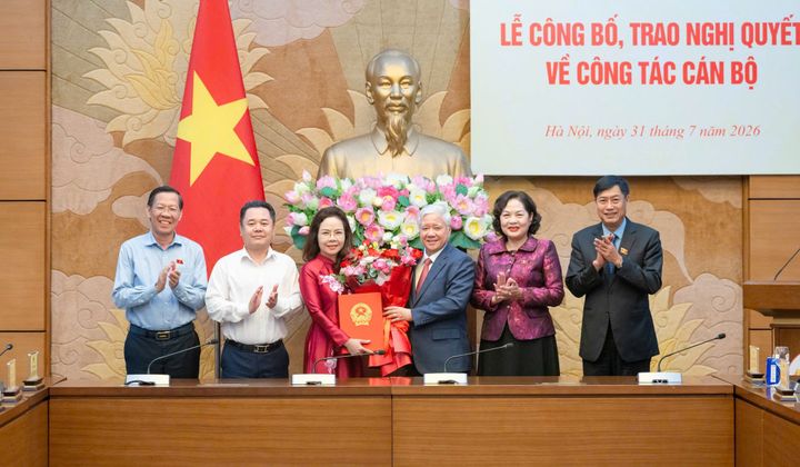 Vụ trưởng Vụ Tín dụng, Ngân hàng Nhà nước Việt Nam được bổ nhiệm làm Trợ lý Phó Chủ tịch Quốc hội