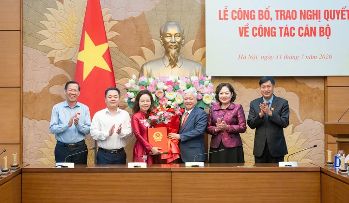 Vụ trưởng Vụ Tín dụng, Ngân hàng Nhà nước Việt Nam được bổ nhiệm làm Trợ lý Phó Chủ tịch Quốc hội