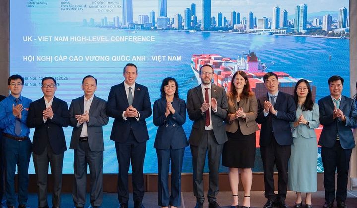 Phó Chủ tịch kiêm Tổng Thư ký VNBA Đào Minh Tú dự Hội nghị cấp cao Việt Nam - Vương quốc Anh năm 2026 về Fintech và tài chính số